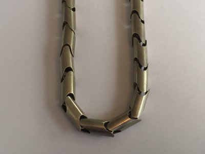 handgefertigte Silberkette