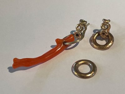 Varioohrringe mit Wechselanhängern