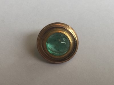 Smaragd 1,7ct Rosegold ,900 12,5mm 